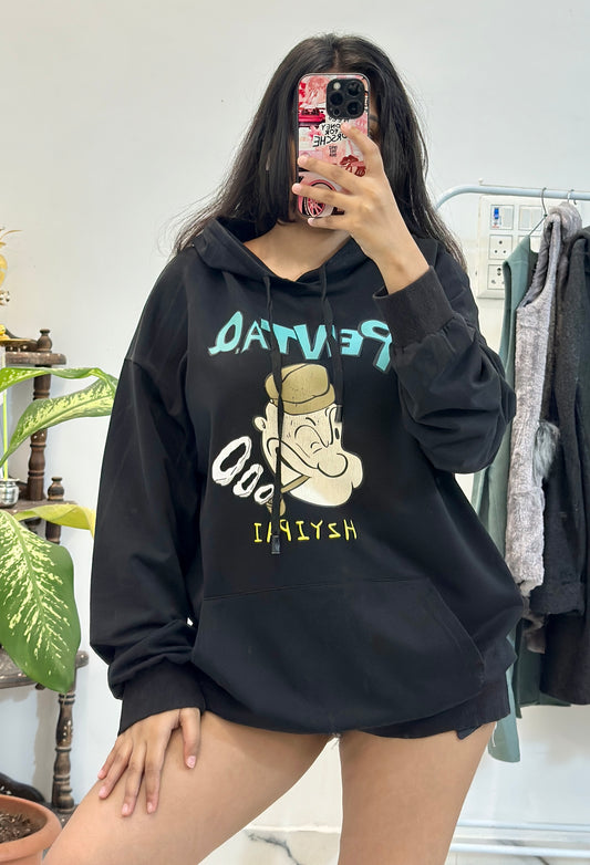 Black hoodie (42-44)