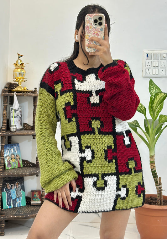 Pretty Oversized korean sweater (42-44)