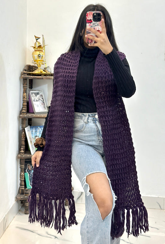 Woollen pretty muffler