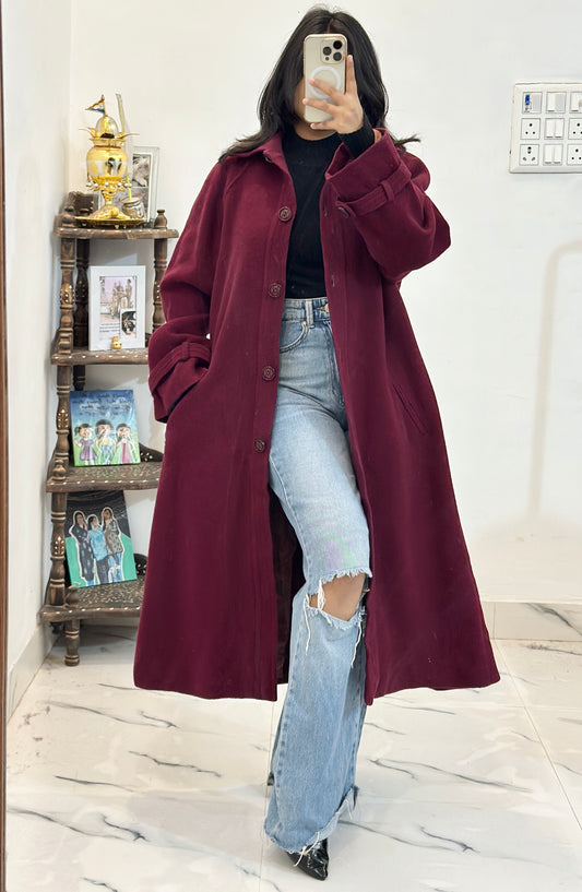 Heavy long coat (34-38)