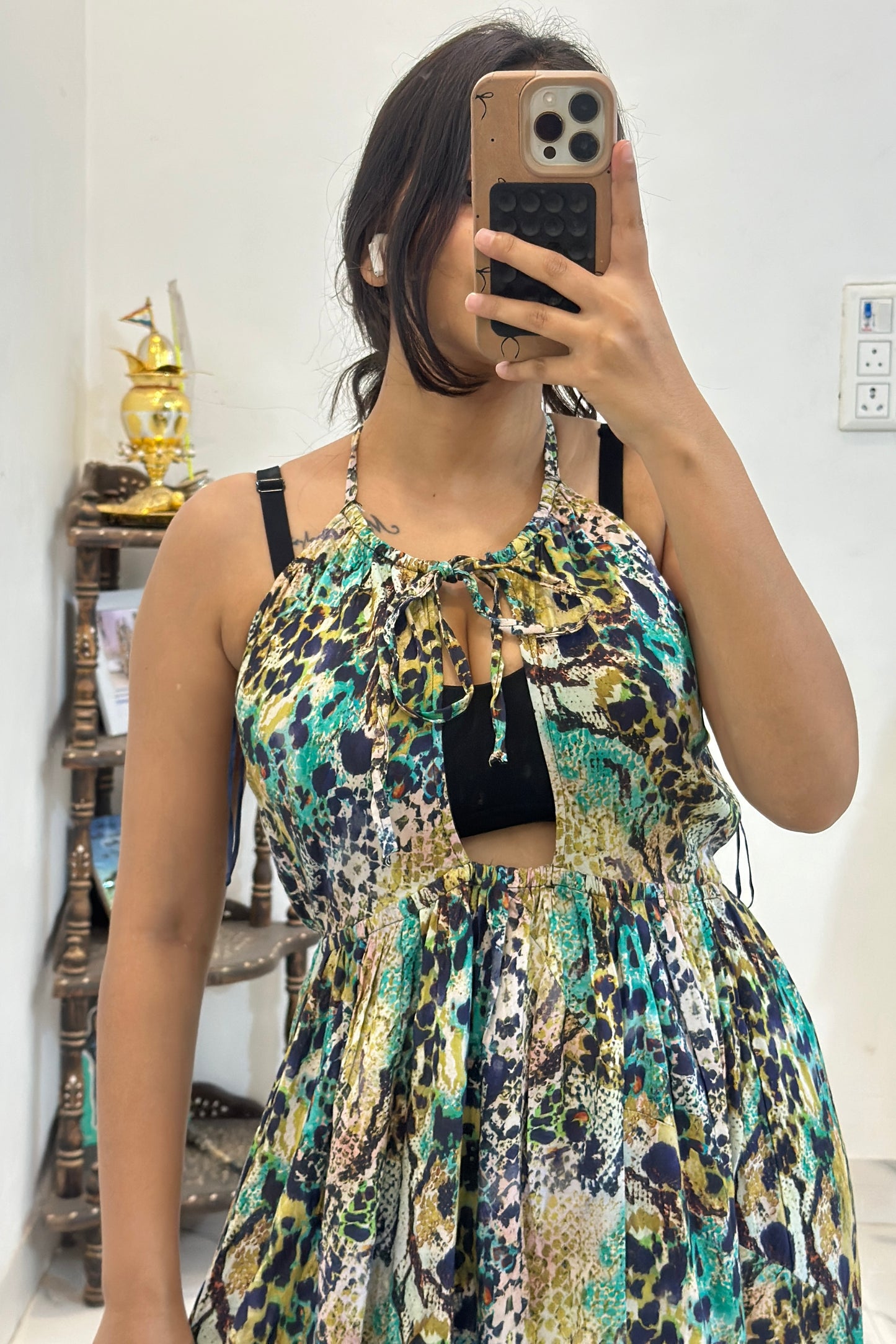 Pretty cotton dress (40-42)