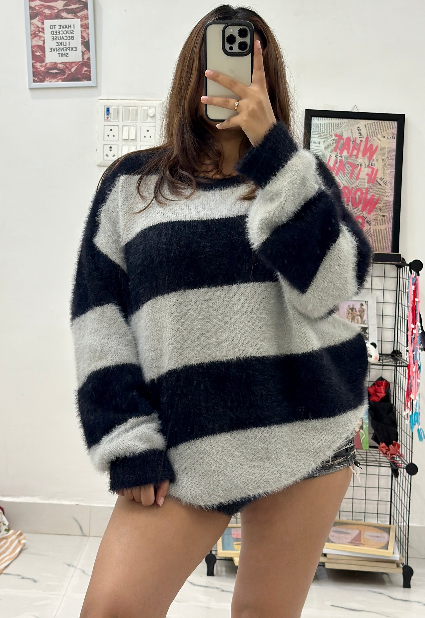 Oversized Korean sweater (42-44)