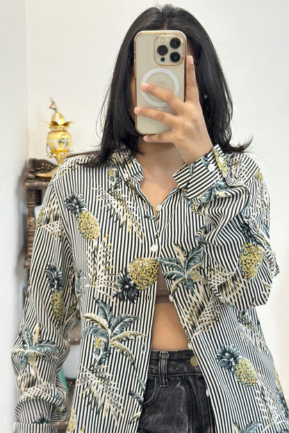 Cotton vintage shirt (32-34)