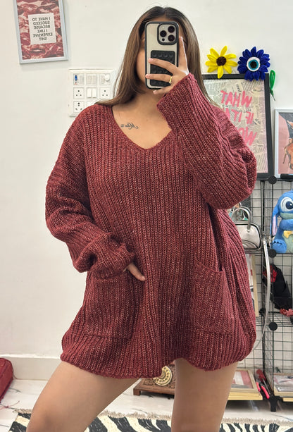 Oversized Korean sweater (44-46)