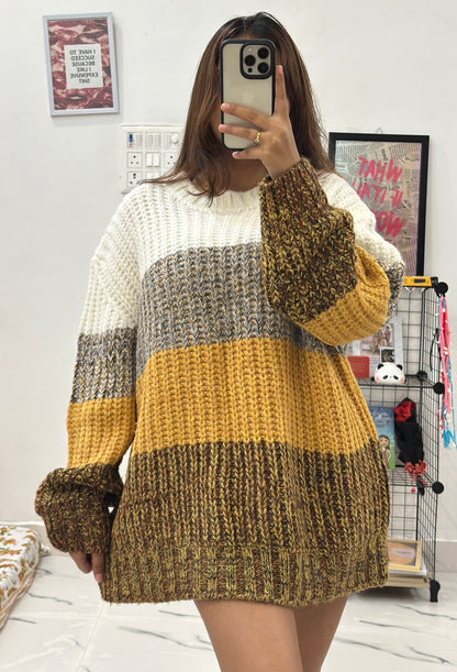 Oversized chunky sweater (42-44)