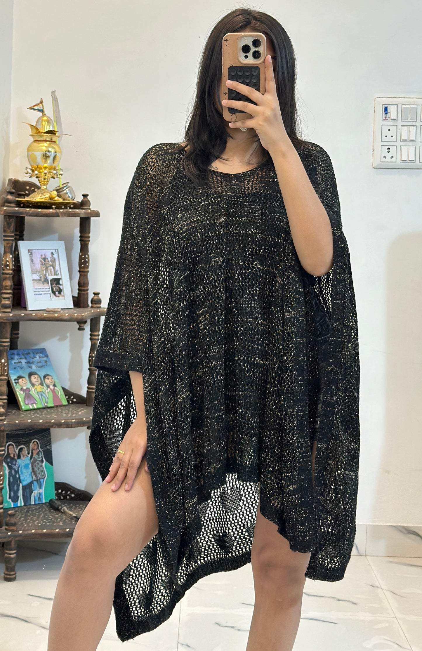 Pretty crochet upper (freesize)