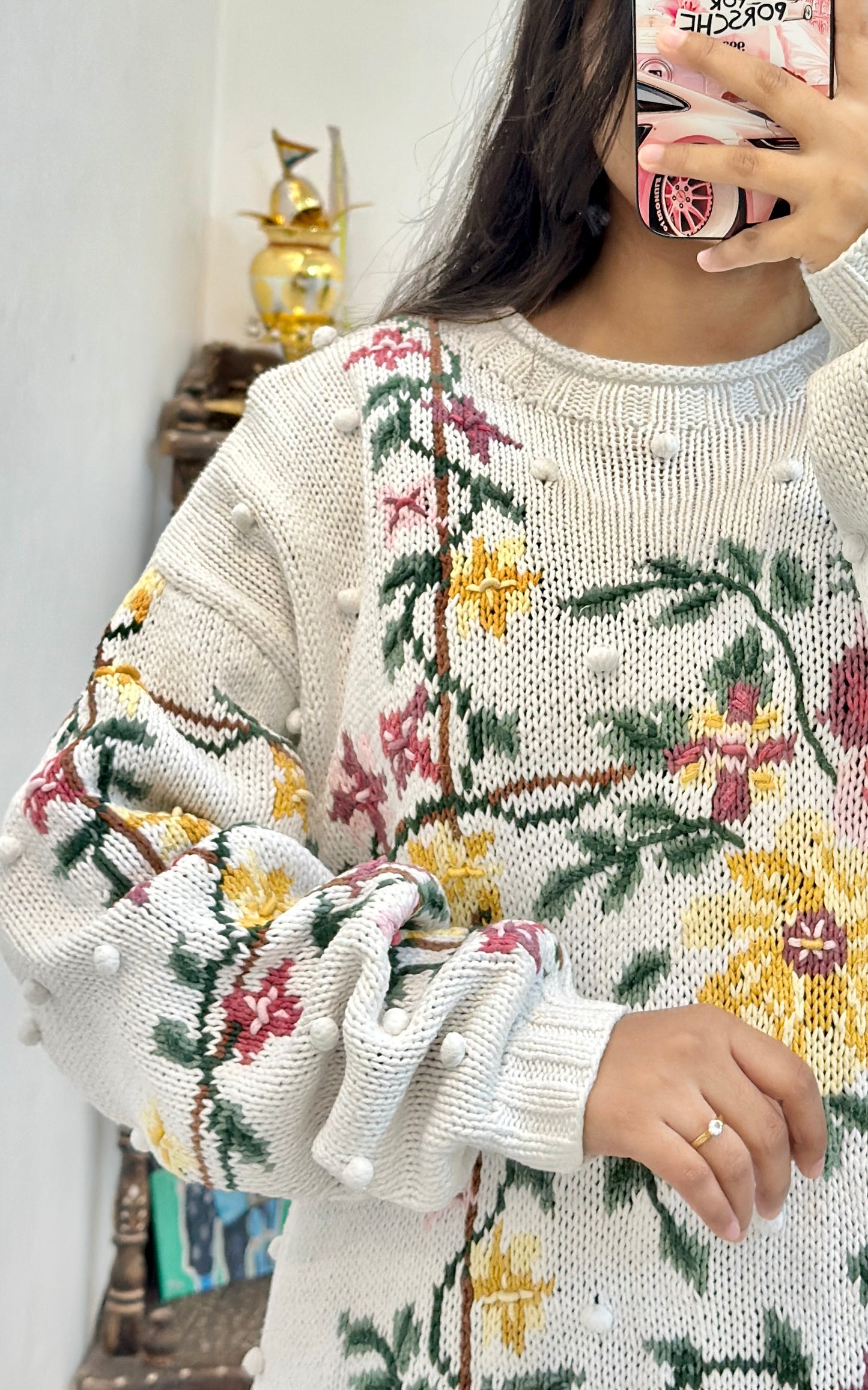 Pretty oversized sweater (44-46)