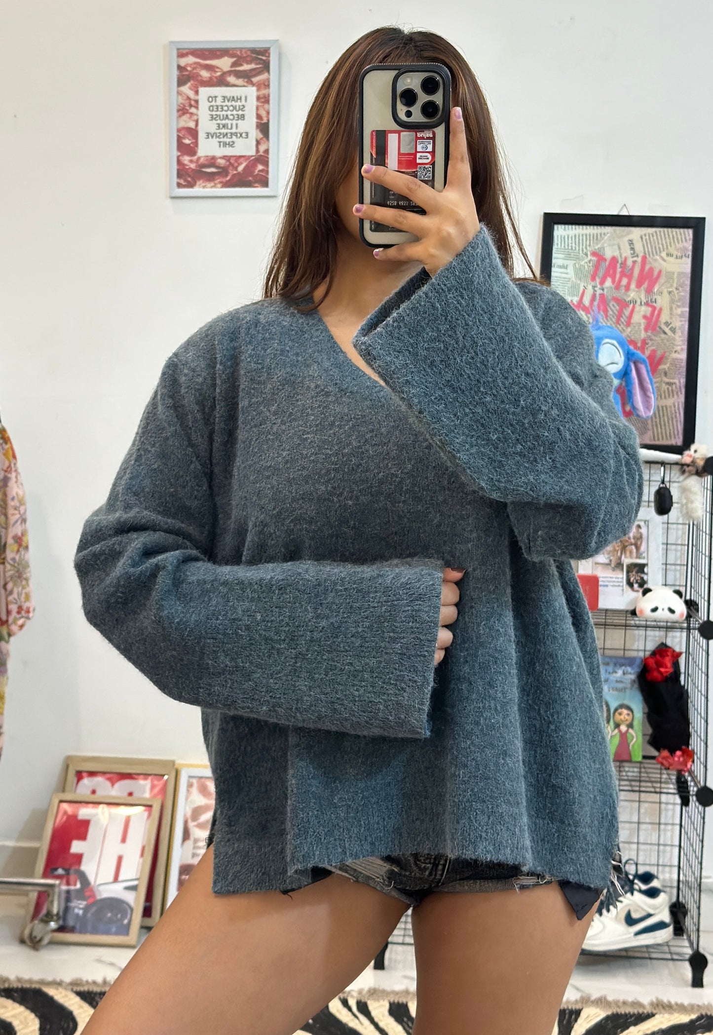 Oversized Korean sweater (42-44)