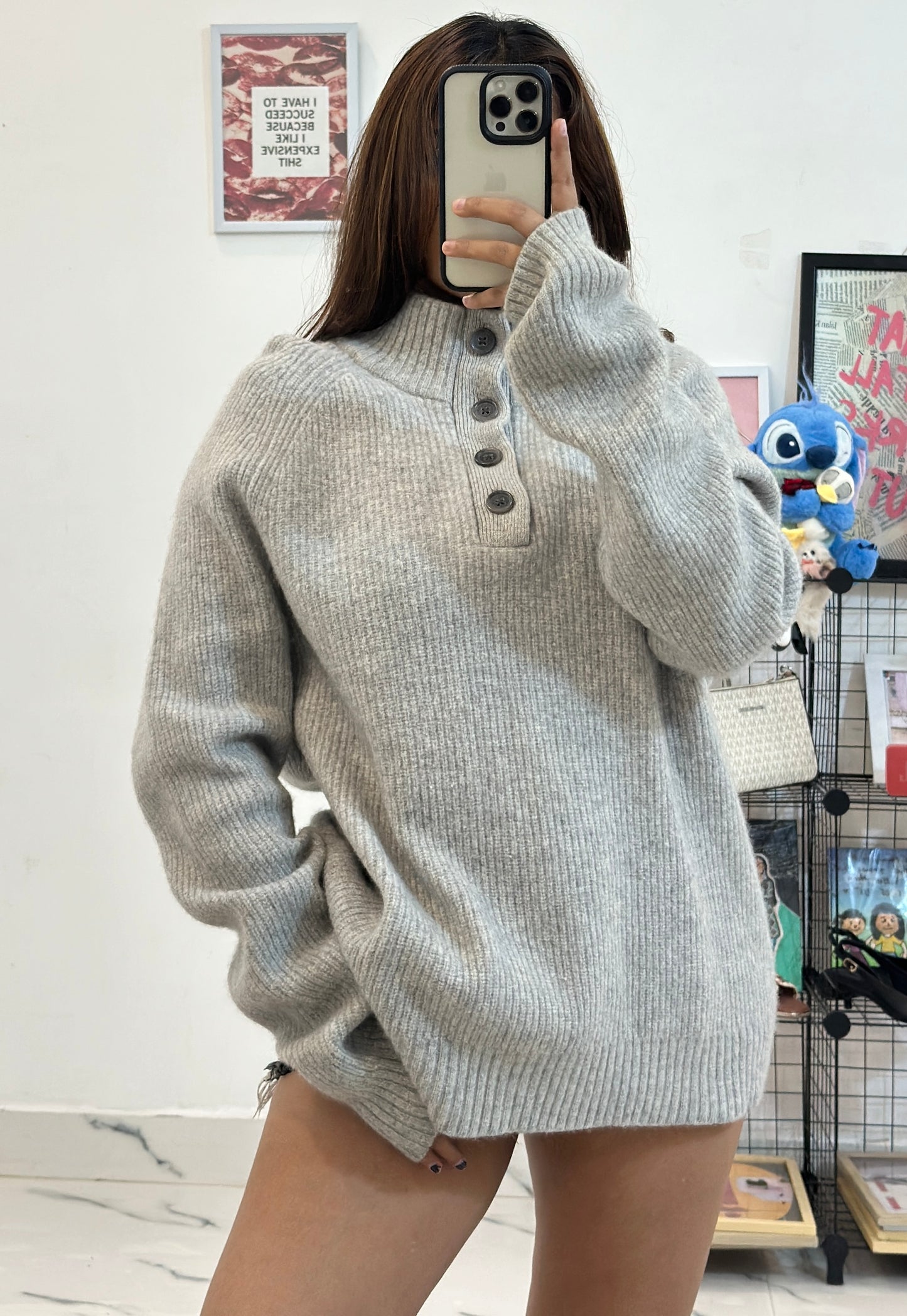 Oversized Korean sweater (40-42)