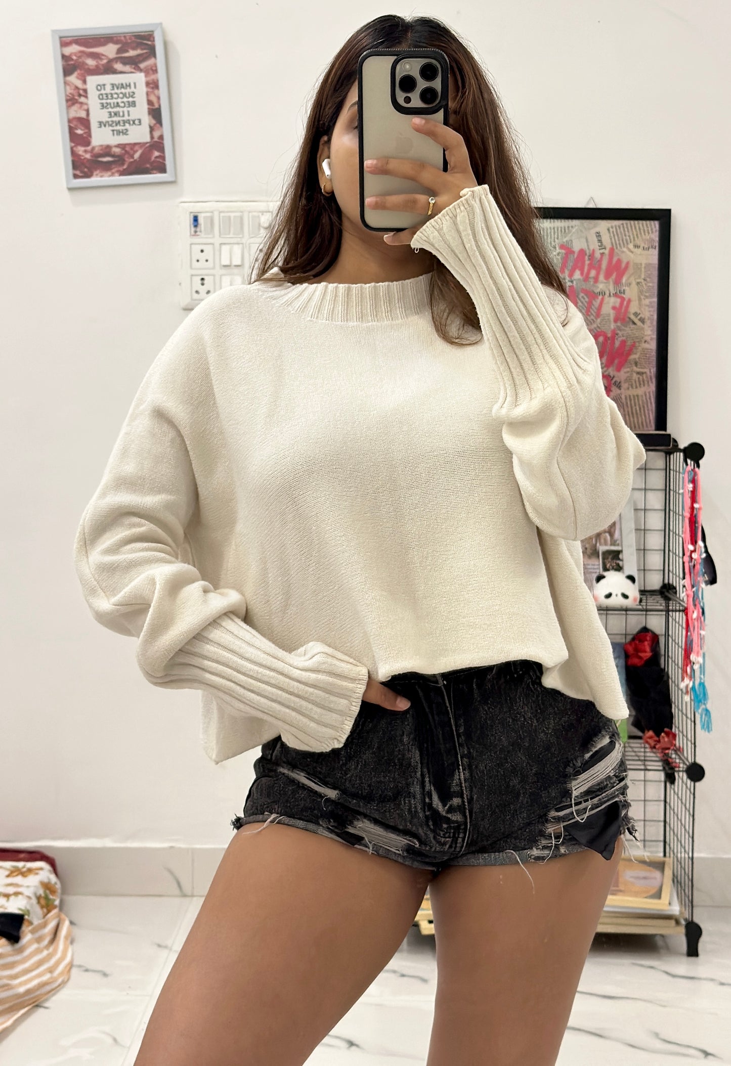 Oversized Korean sweater (42-46)