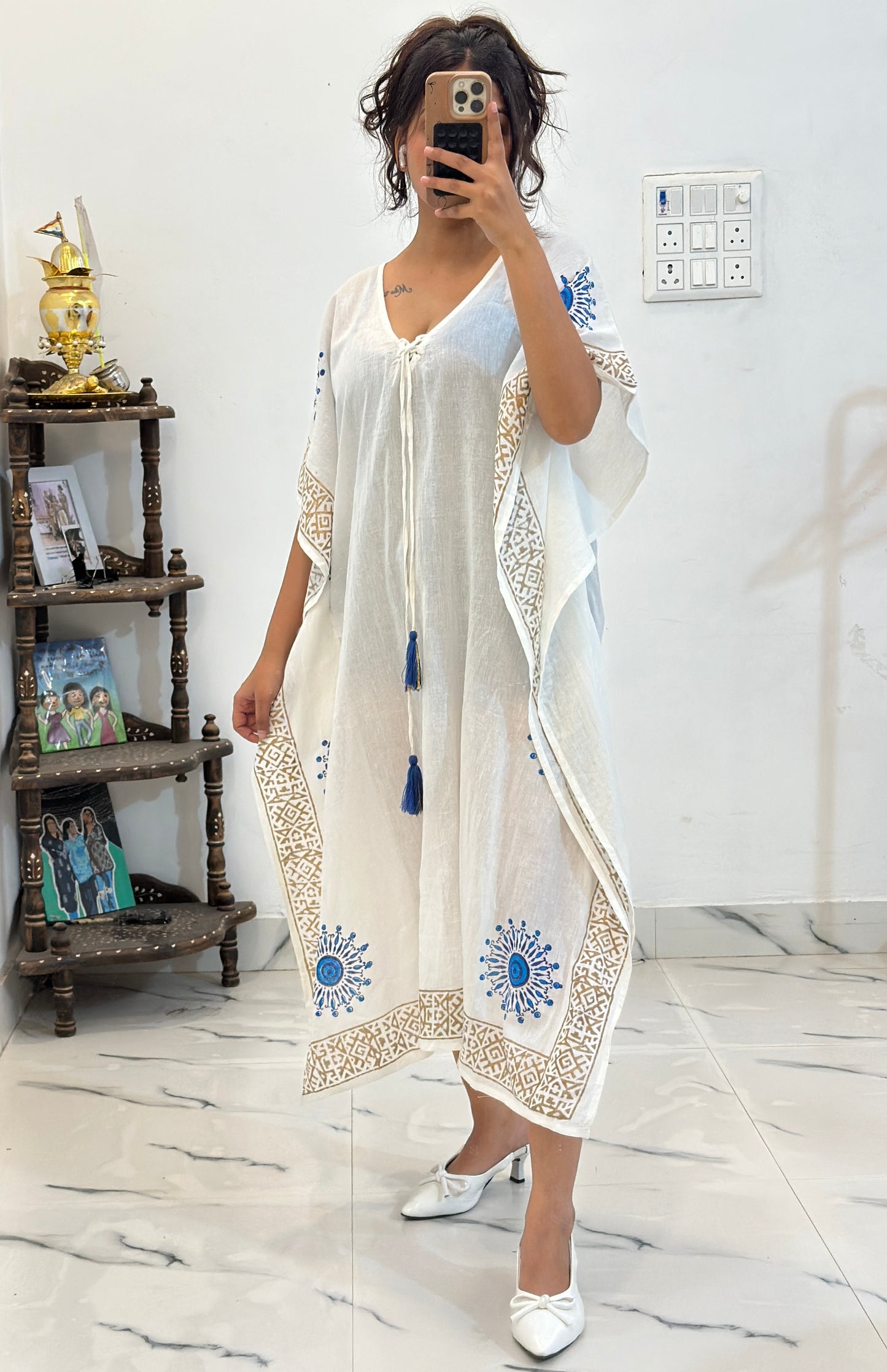 Oversized long kaftan (42-44)