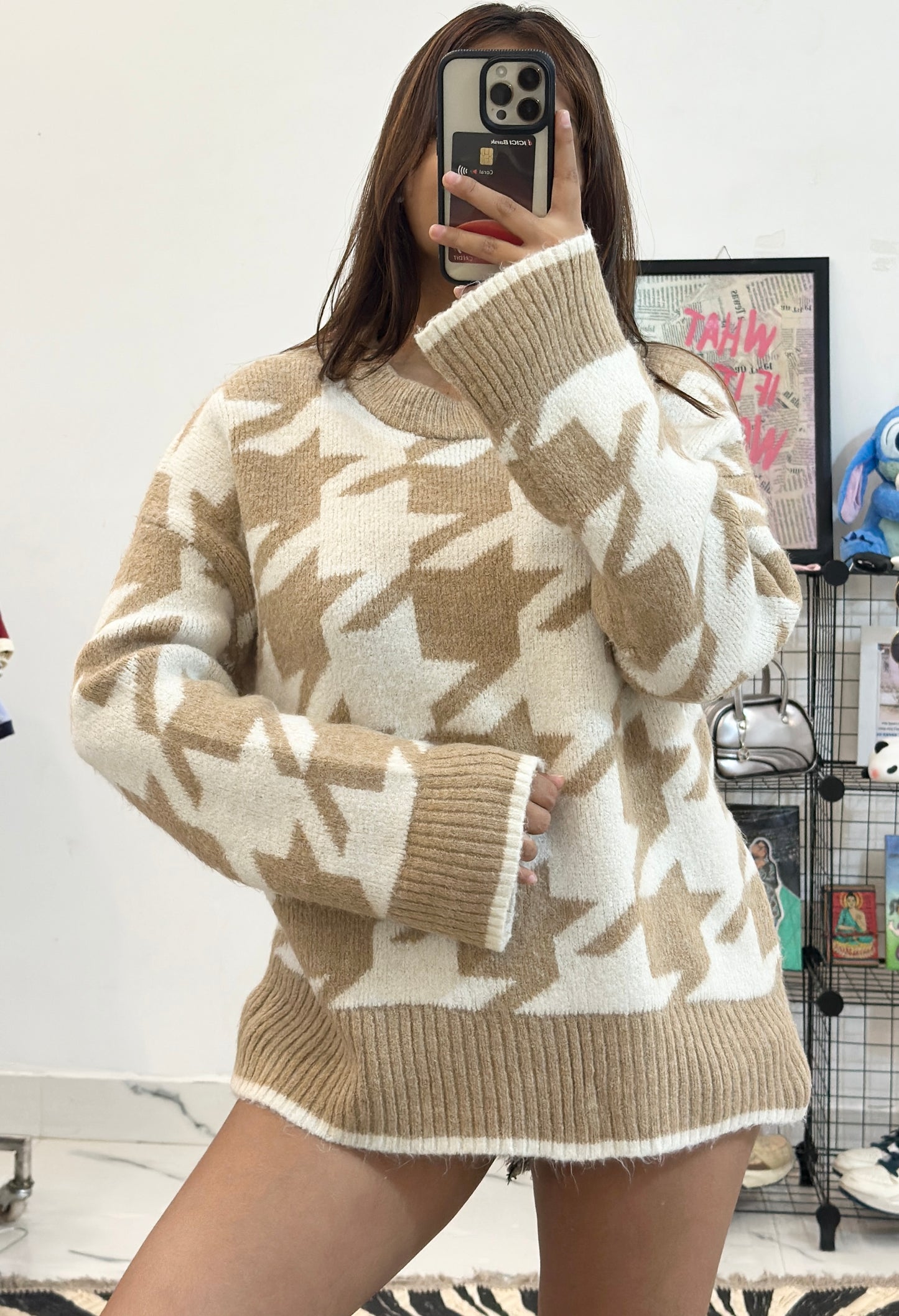 Oversized Korean sweater (42-44)