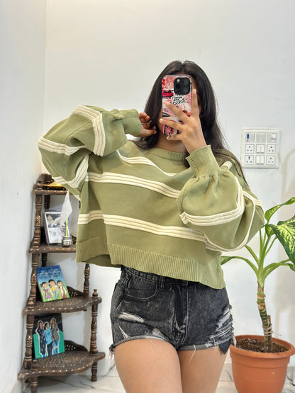 Oversized Korean sweater (freesize 50+)