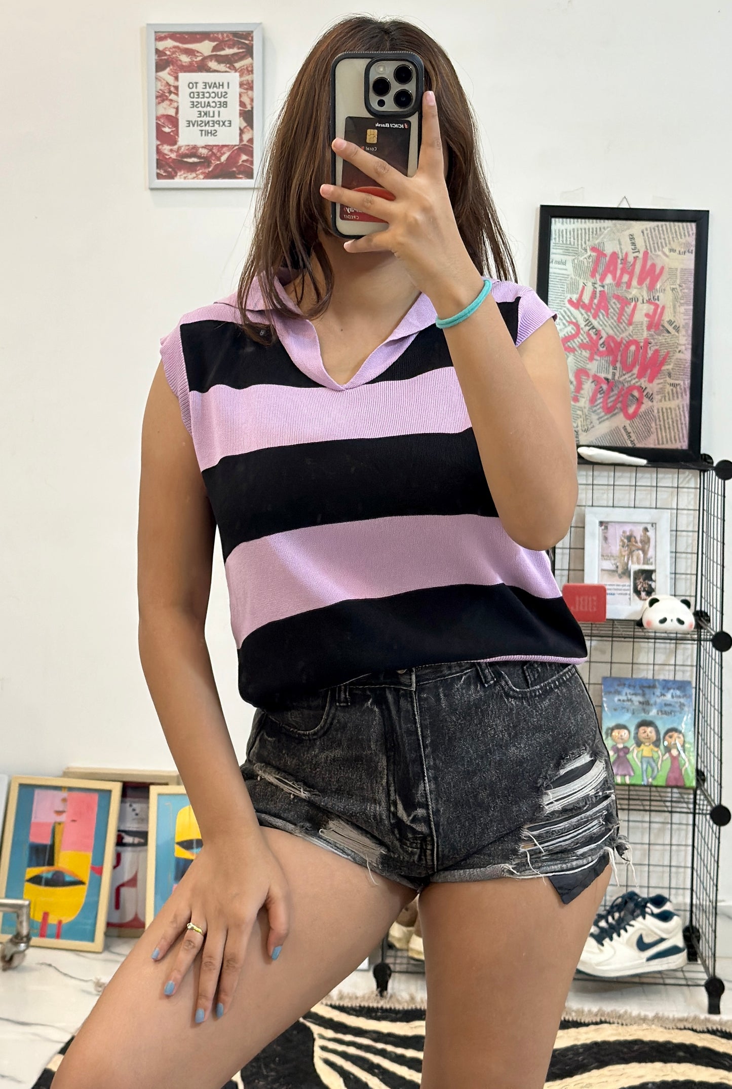 Knitted vest top (34-36)