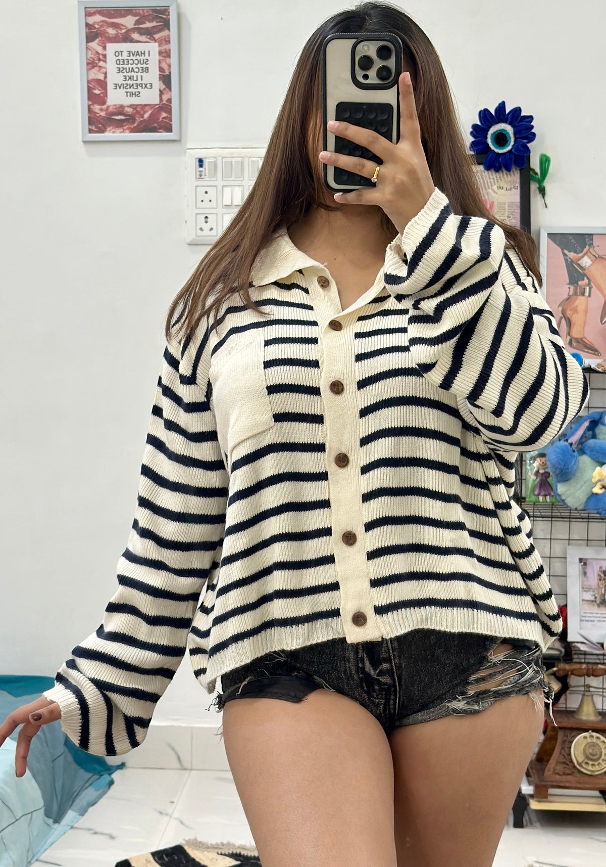 Oversized Korean sweater (44-48)