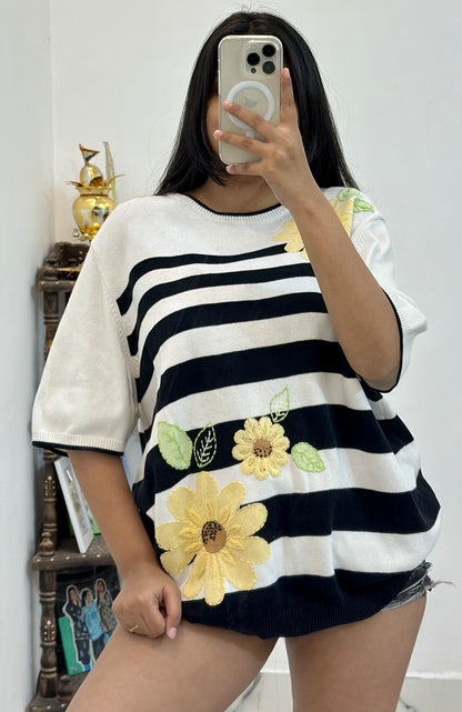 oversized woollen top (42-44)