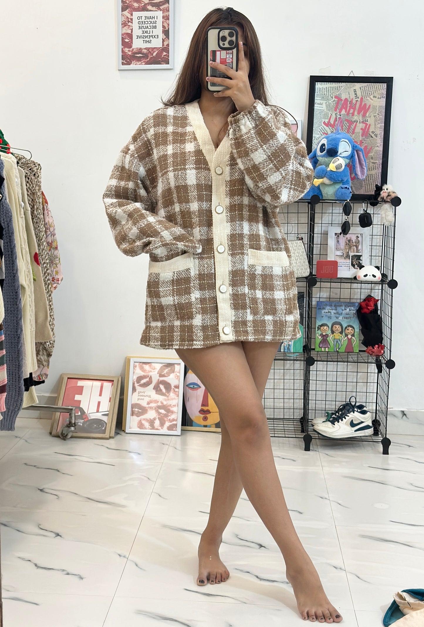Oversized Korean cardigan (40-42)