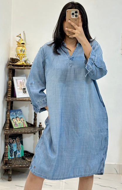 Denim dress (36-38)