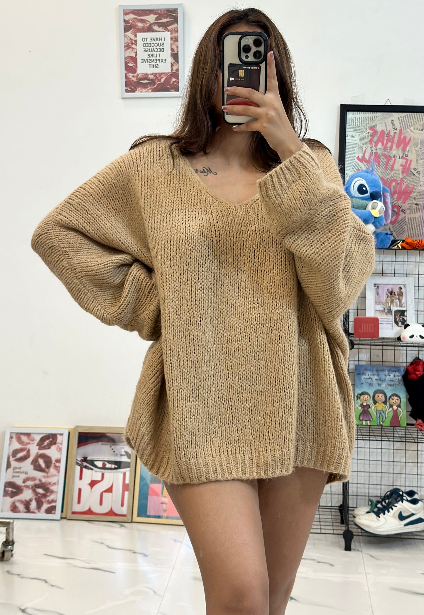 Oversized korean sweater (48-50)
