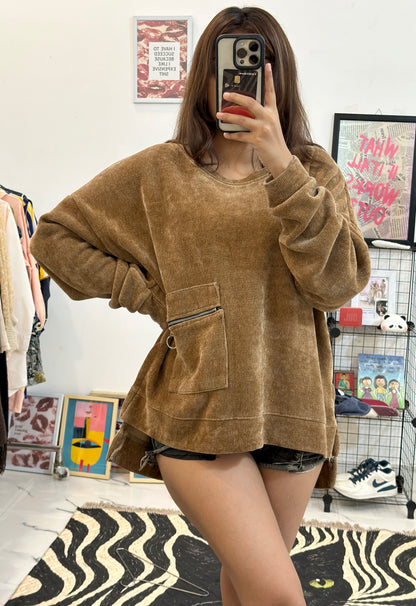 Oversized corduroy sweater (40-44)