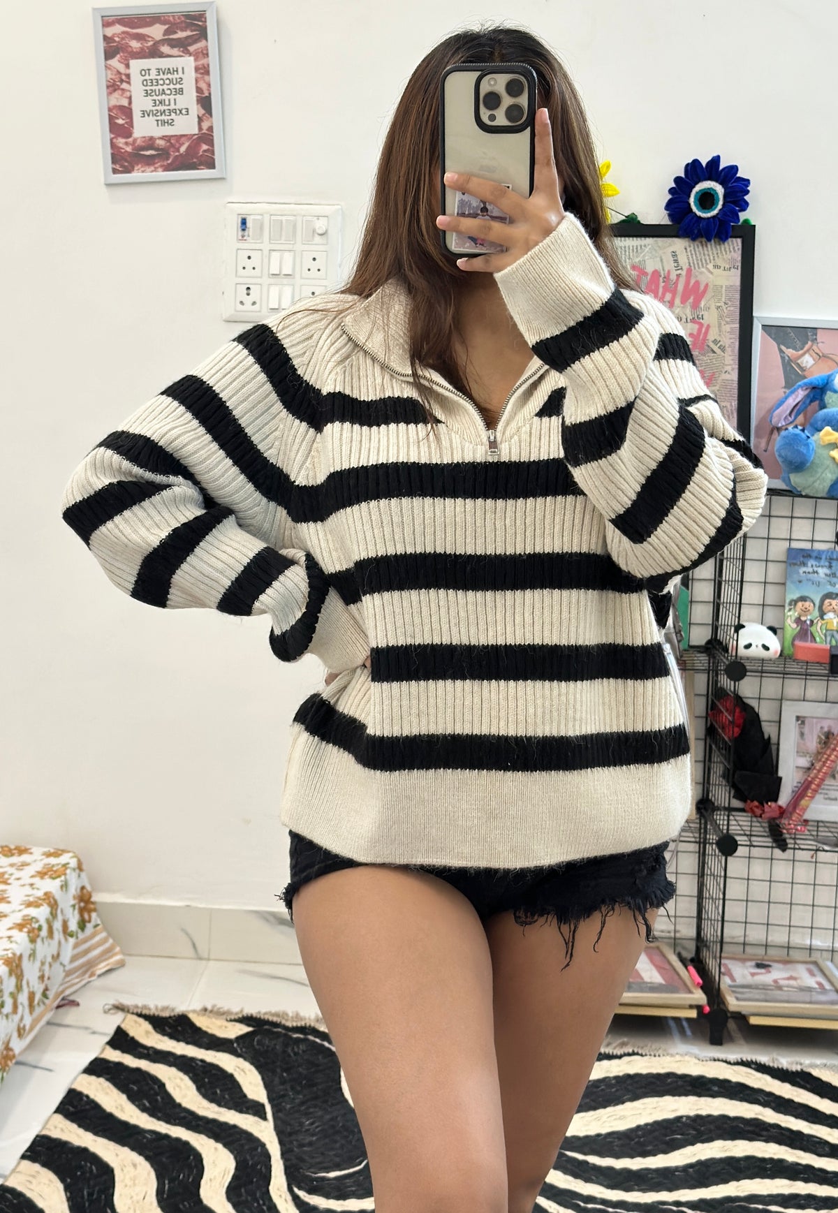 Oversized Korean sweater (38-42)