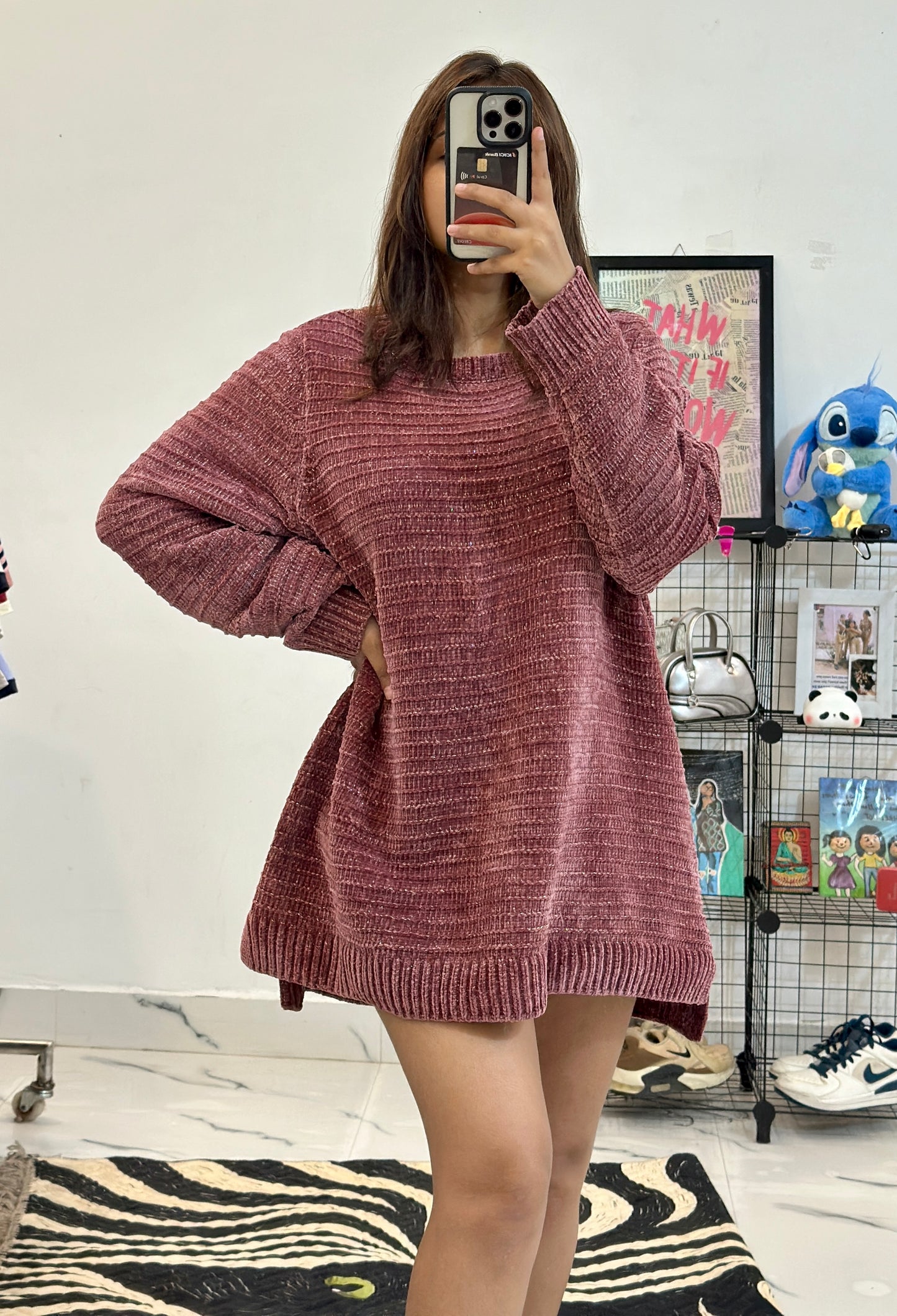 Oversized Chanel sweater (44-46)