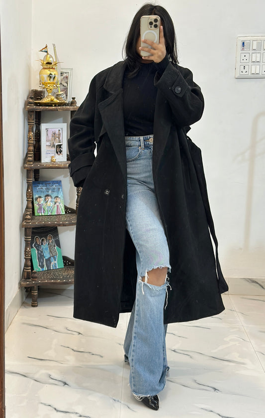Heavy long coat (42-44)