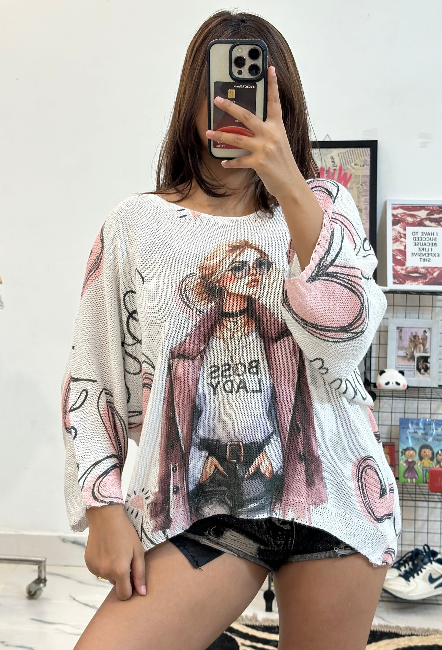 Oversized pre winter top (44-46)