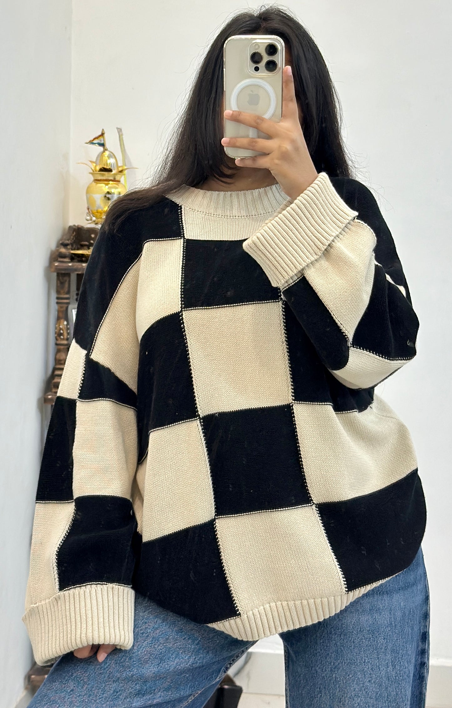 oversized Korean sweater (46-48)