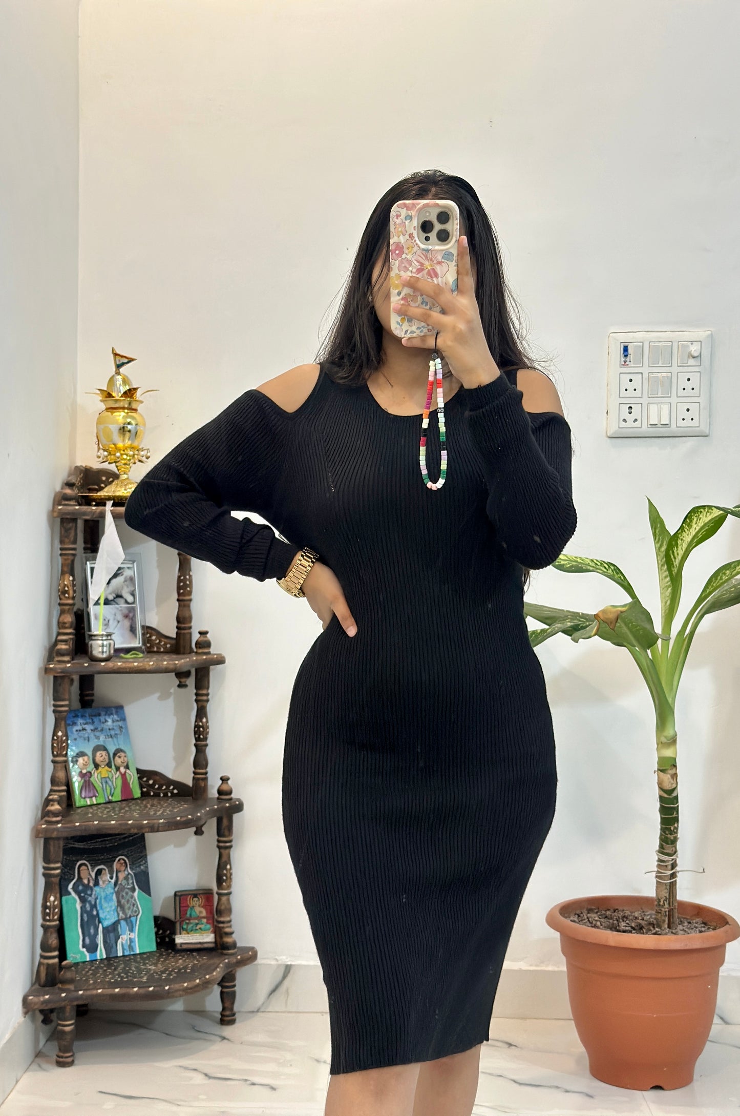 Knitted dress (34-38)
