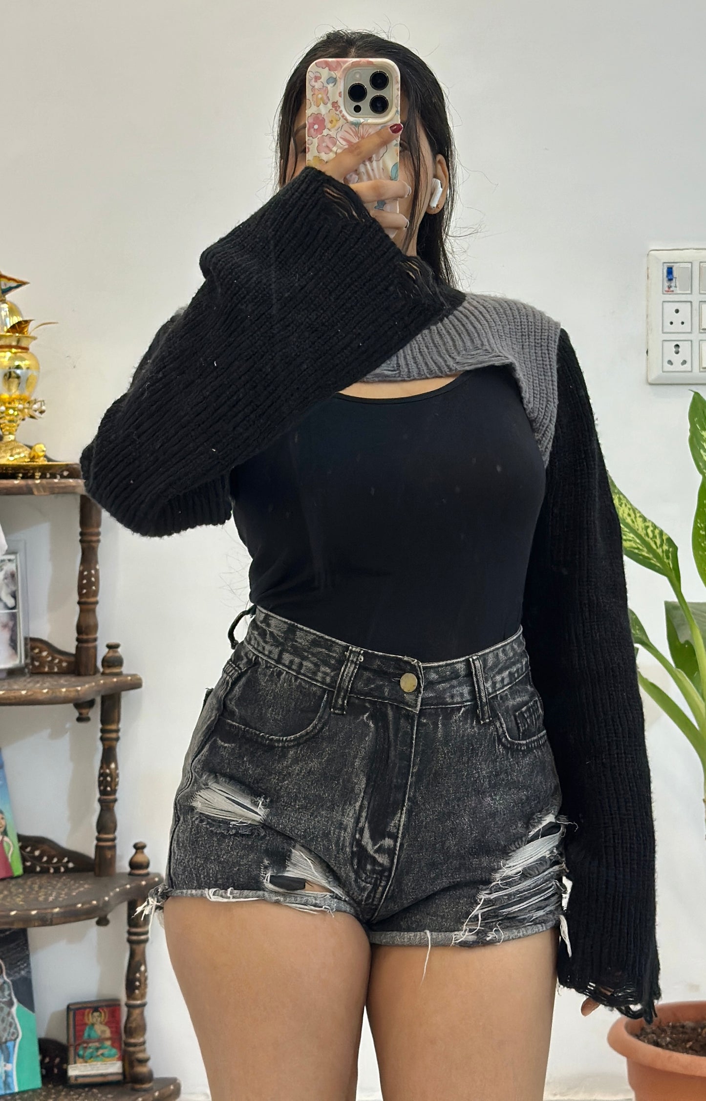 Korean bolero sweater (freesize)