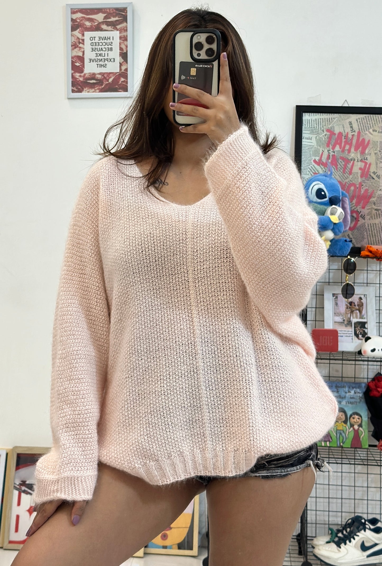 Oversized Korean sweater (42-44)