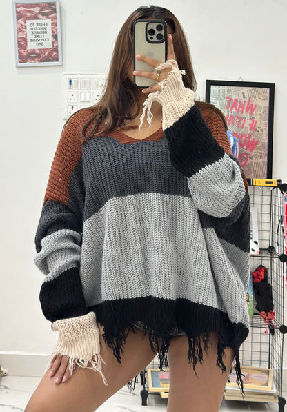 Oversized Korean sweater (46-48)