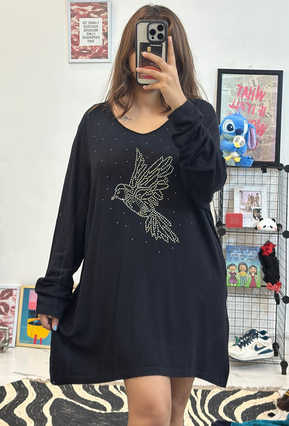 Oversized woollen top (46-48)