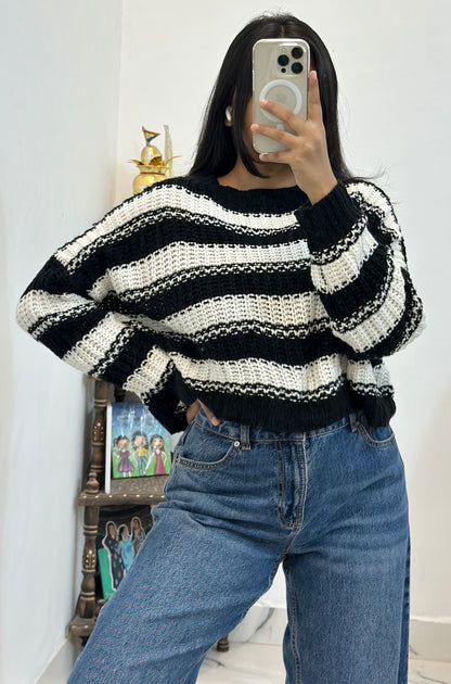 Oversized crop sweater (46-48)