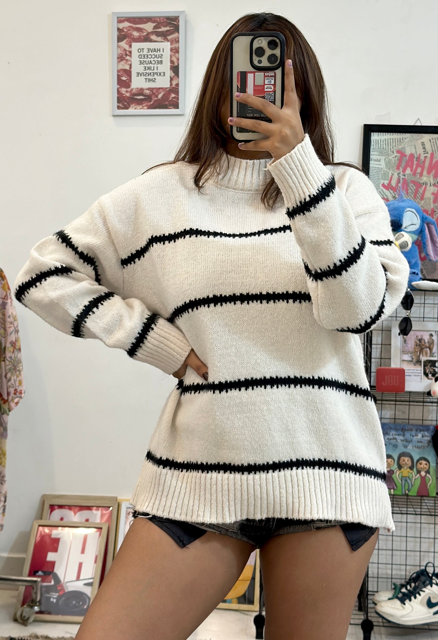 Oversized Korean sweater (38-40)