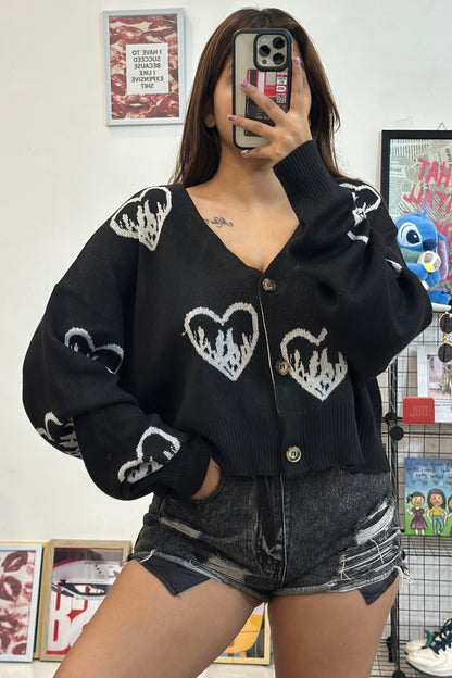 Oversized Korean cardigan (46-48)