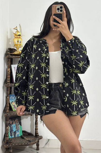 Pretty cotton shirt (40-42)