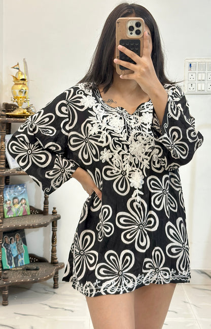 Pretty embroidered short kurti (42-44)