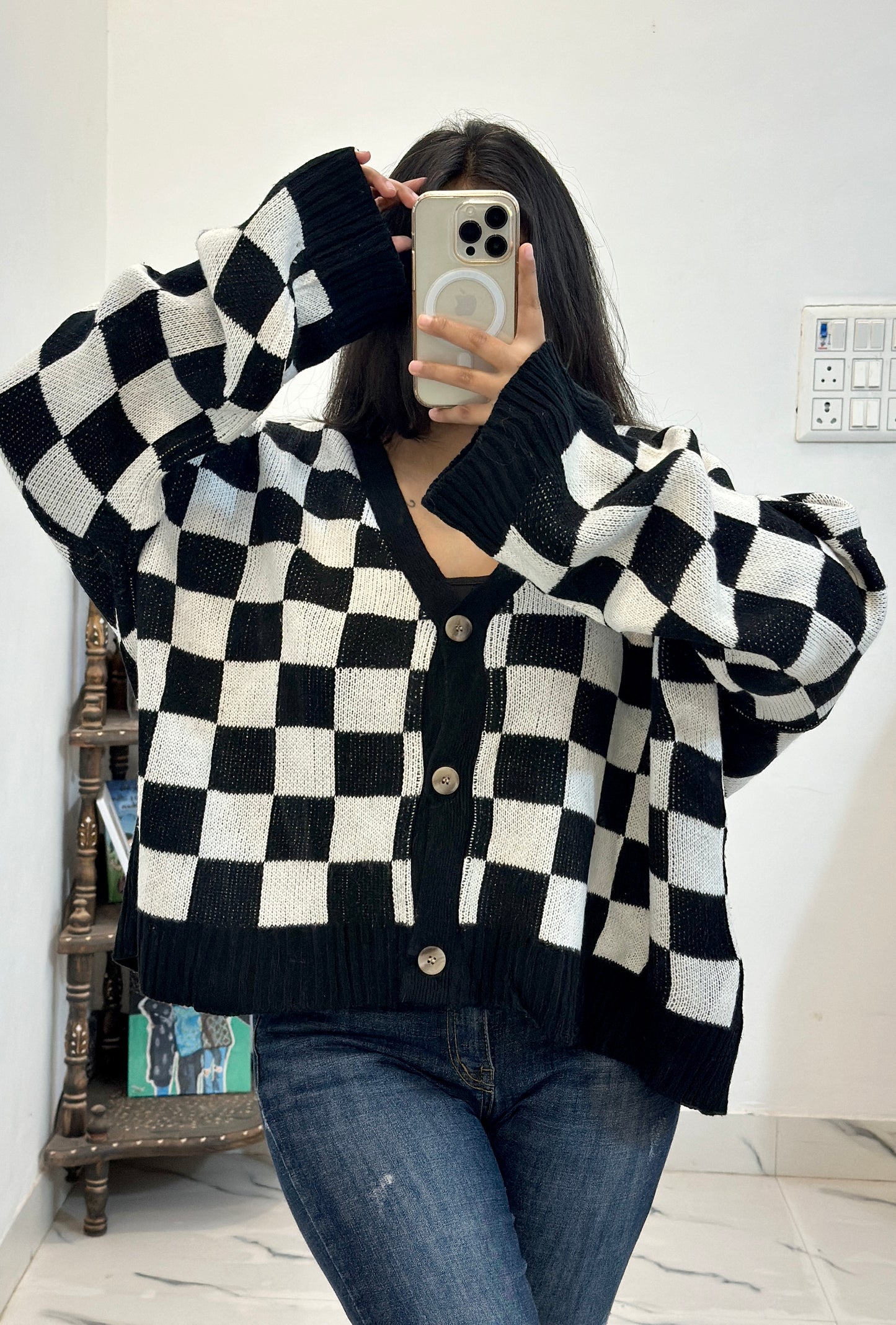 Oversized Korean sweater (52-54)