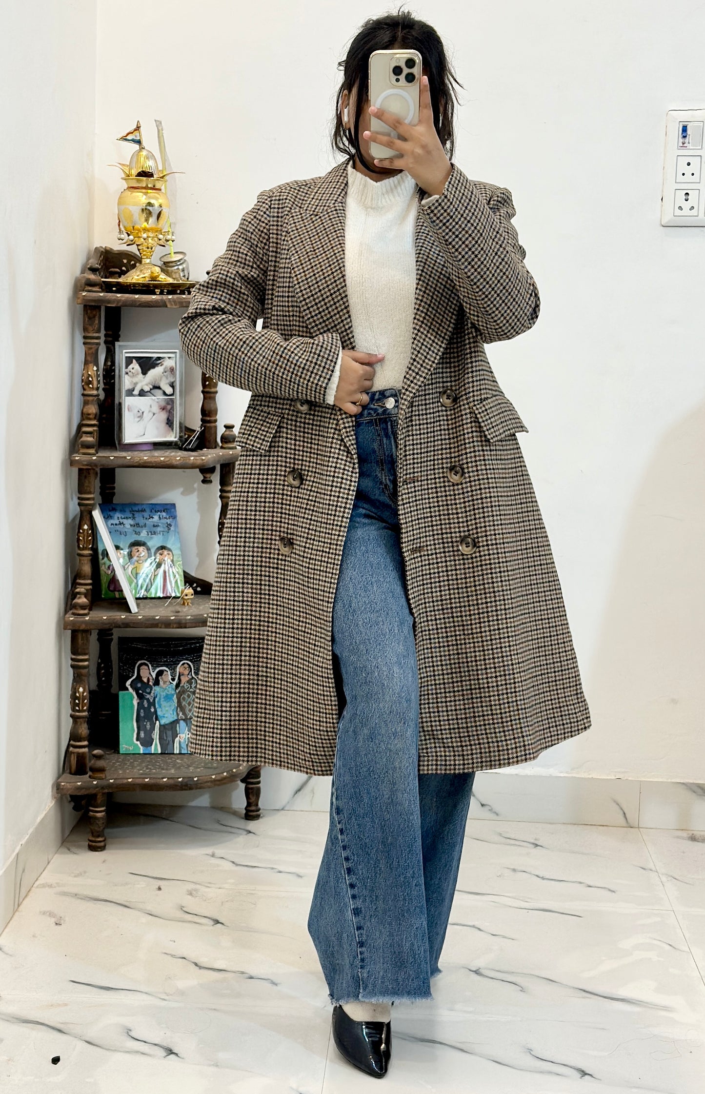 Korean long coat (36-38)