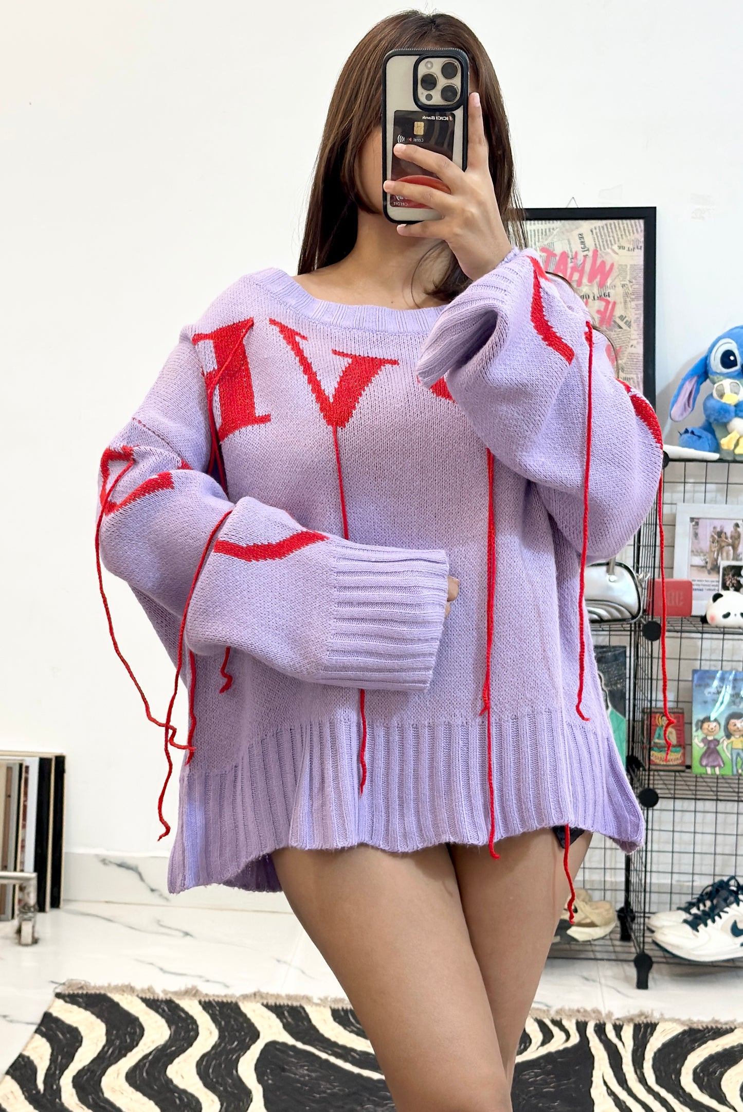 Oversized Korean sweater (48-50)