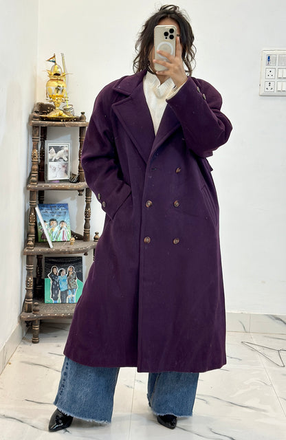 Heavy long coat (42-44)