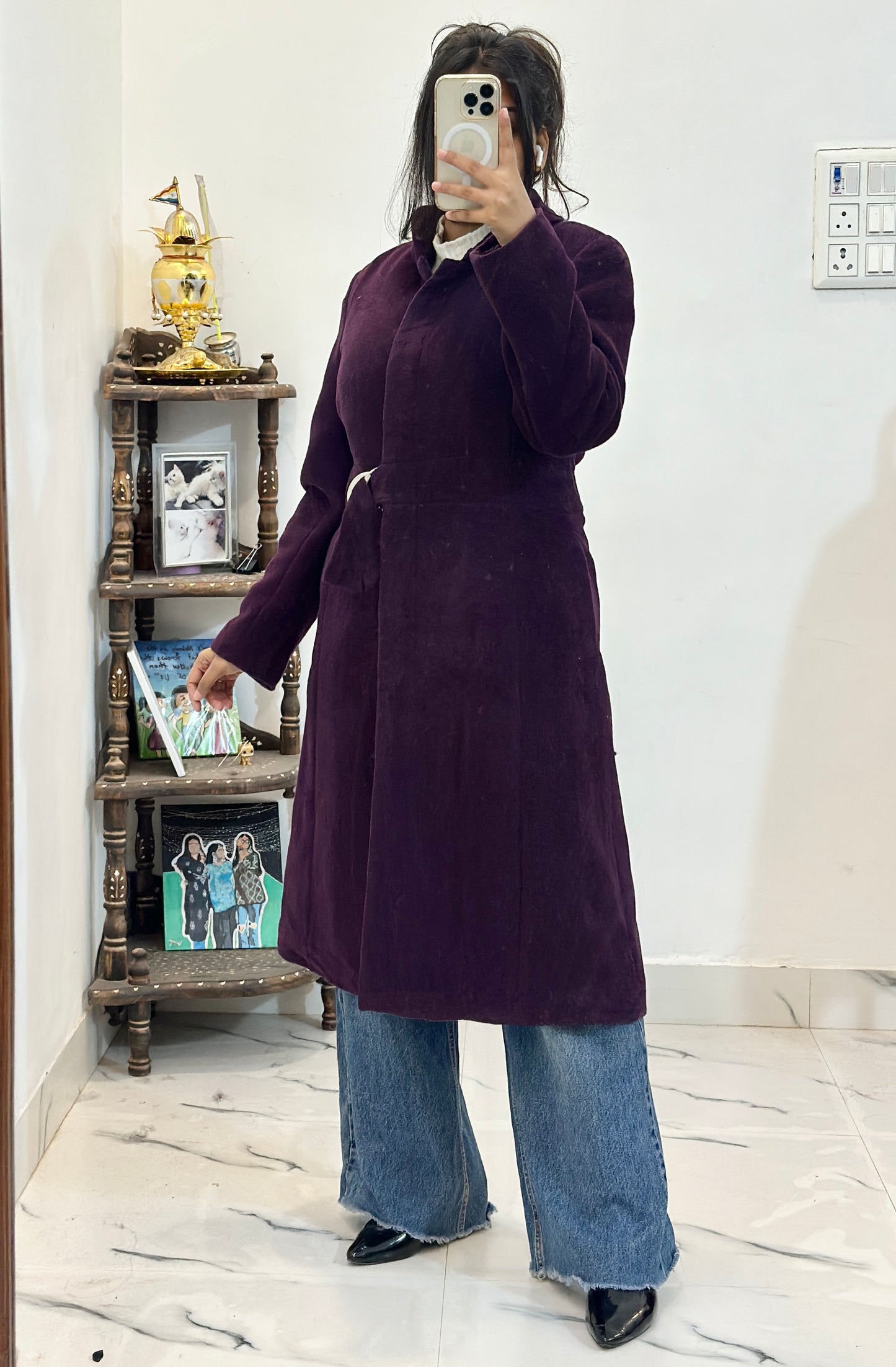 Korean long coat (34-36)