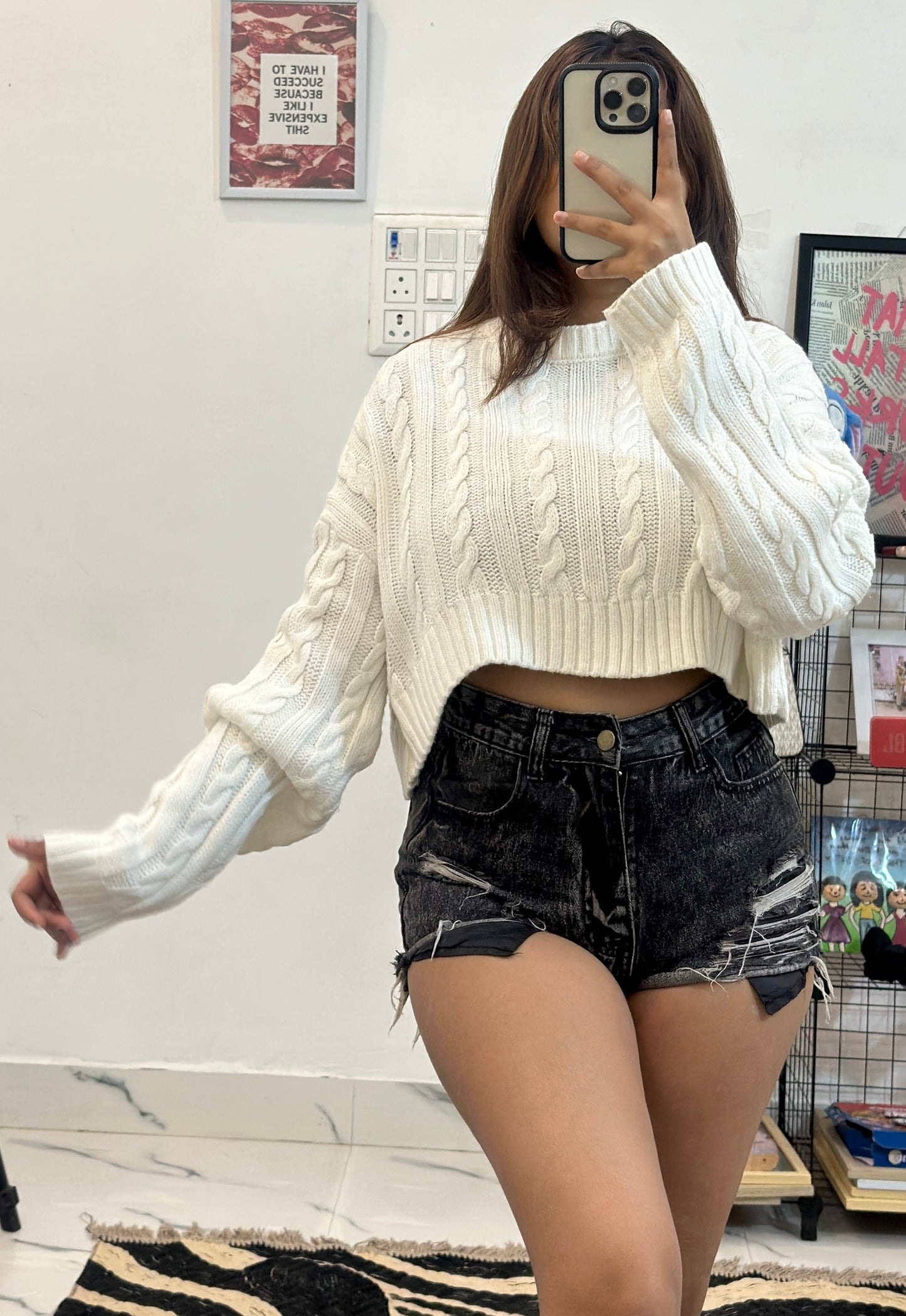 Oversized Korean sweater (46-48)