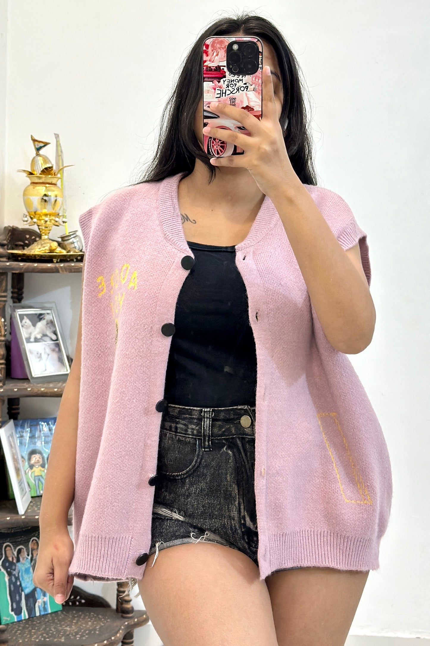 Korean oversized vest (42-44)