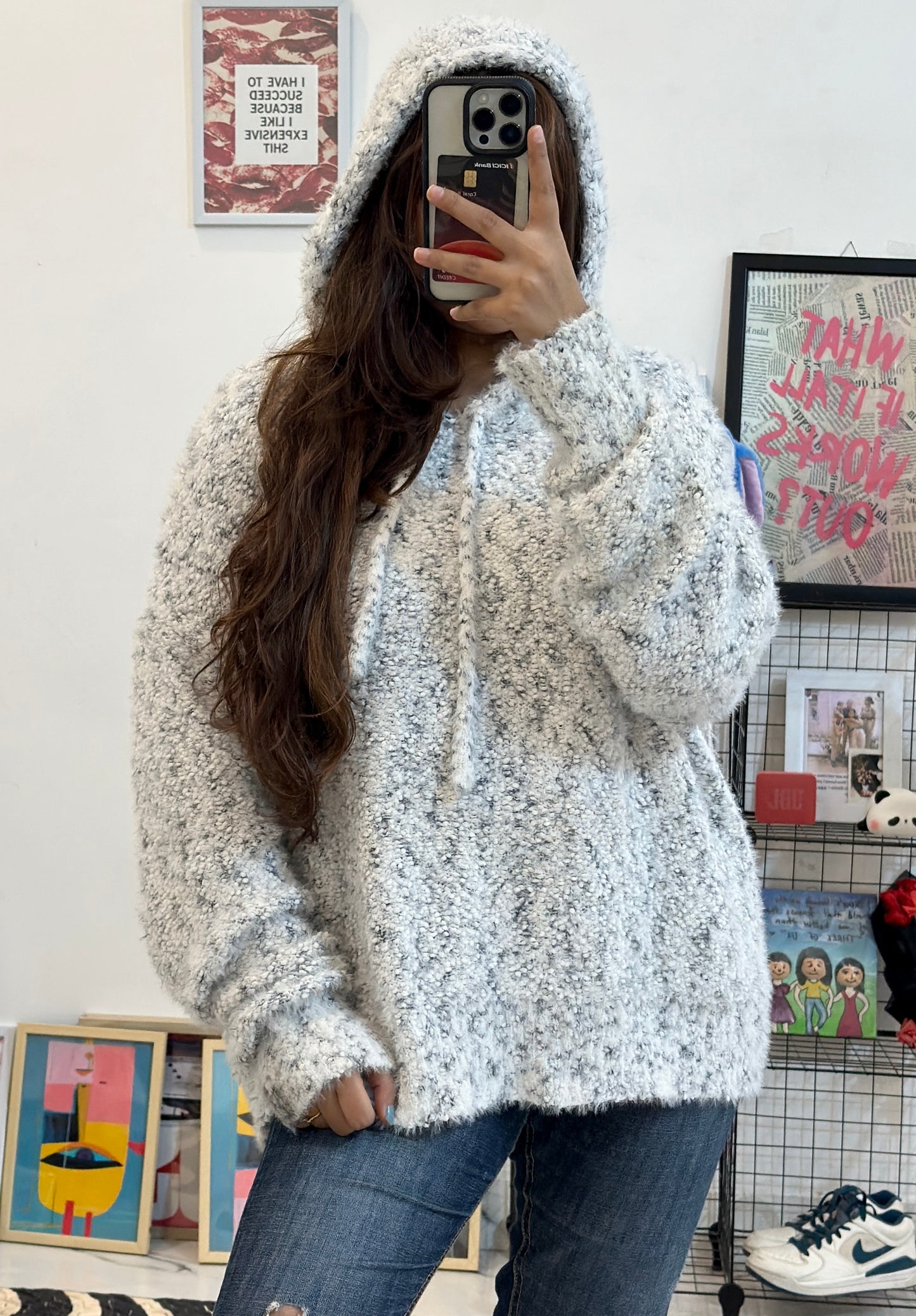 Oversized Korean sweater (44-46)