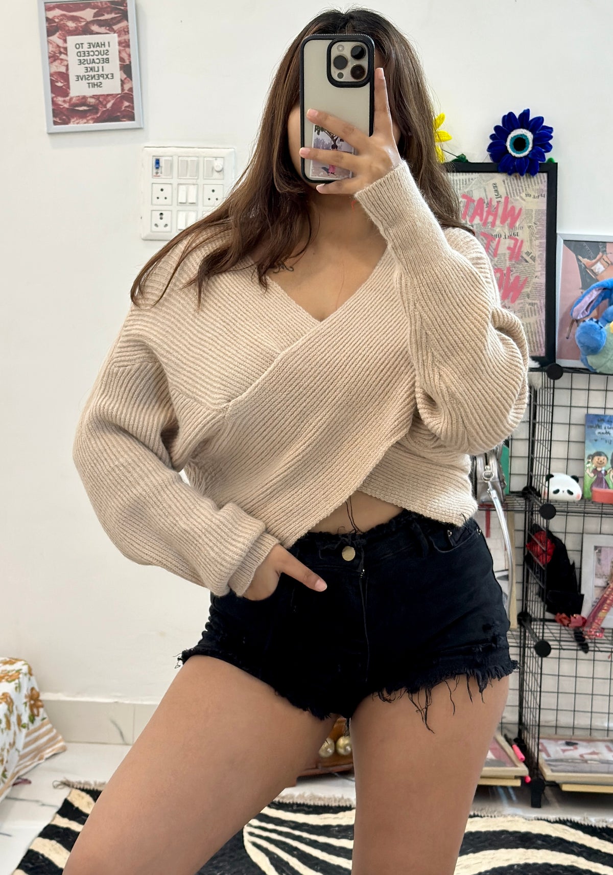 Oversized Korean sweater (38-42)