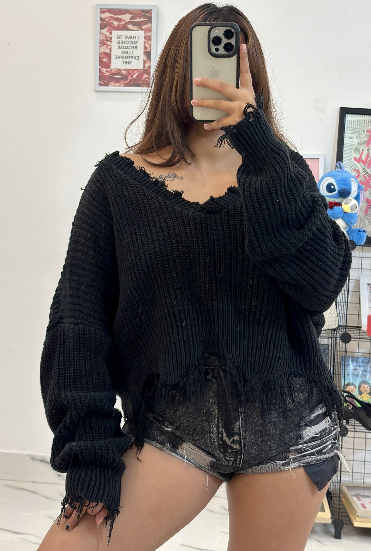 Oversized Korean sweater (48-50)