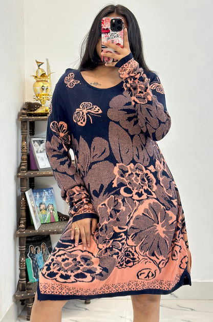 Oversized long sweater dress (42-44)